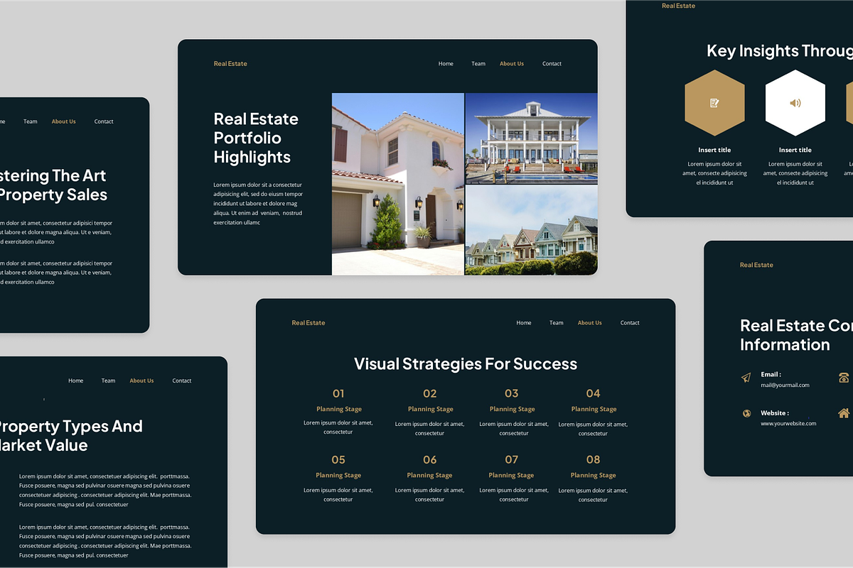 Real Estate Presentation, a Presentation Template by Annora Studio (Photo 4 of 5)