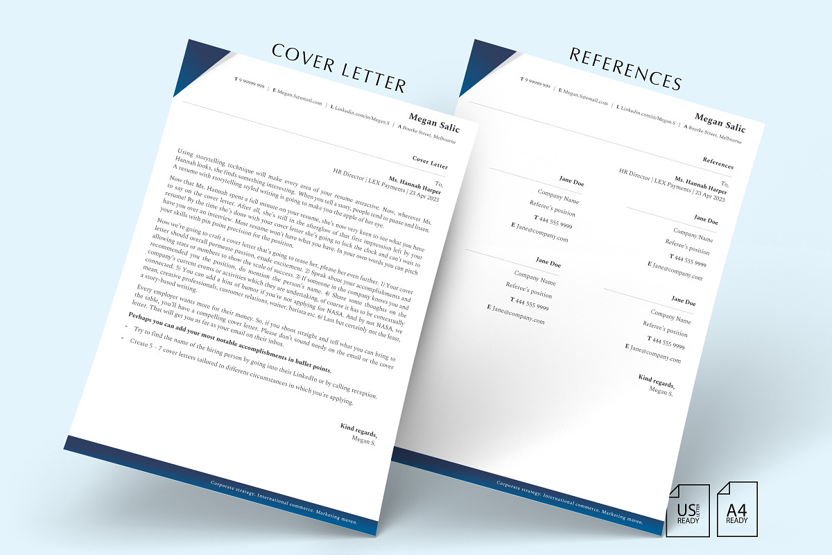 CEO Resume Template, CV Templates, a Resume Template by Career Canvas (Photo 4 of 11)