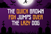 Halloween Sublimation - Vintage Font, a Sans Serif Font by Pian45 Studio (Thumbnail 10 of 12)
