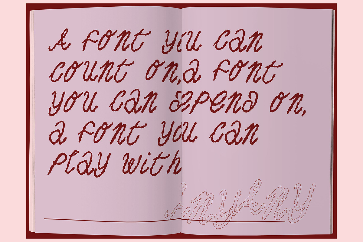 Any Information Display Font, a Font by Emma Make (Photo 2 of 6)