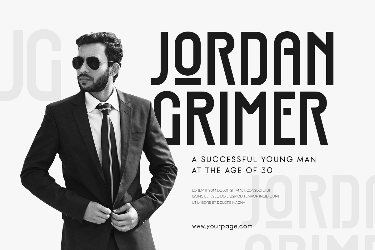 Ronald - Modern Condensed Font, a Sans Serif Font by Hamz Studio (Photo 10 of 16)