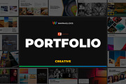 Portfolio PowerPoint Templates, a Presentation Template by Warna Works (Thumbnail 2 of 27)