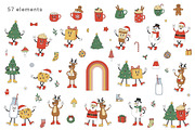 Groovy Christmas Collection, a Seasonal Illustration by yarynabo (Thumbnail 2 of 9)