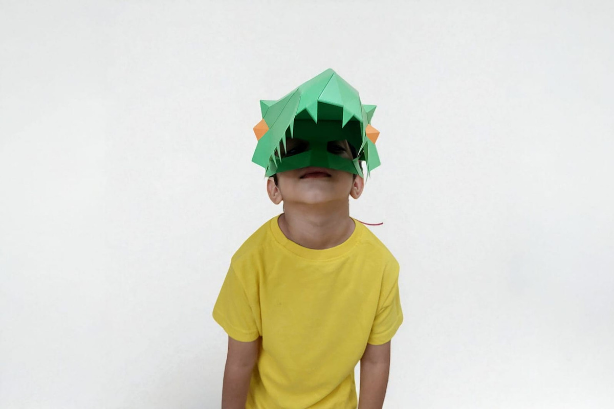 Mosasaurus Mask - 3d papercraft, an Animal 3D Model by PAPER amaze (Photo 7 of 9)