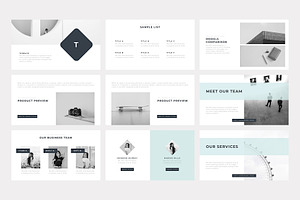 Omma Minimal PowerPoint Template