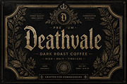 Deathvale, a Blackletter Font by Wow Magic (Thumbnail 4 of 4)