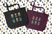 Birds and Blooms-folk art set, a Background Graphic by ComelyPics Shop (Thumbnail 3 of 12)