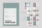 Design Portfolio and Resume Template, a Brochure Template by ElvinPrint (Thumbnail 1 of 9)