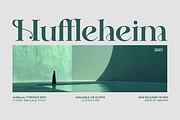 Huffleheim - Elegant Modern Serif, a Serif Font by Qweera Studio (Thumbnail 1 of 12)