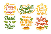 Pasta Set, a Food Illustration by ananastya (Thumbnail 8 of 8)