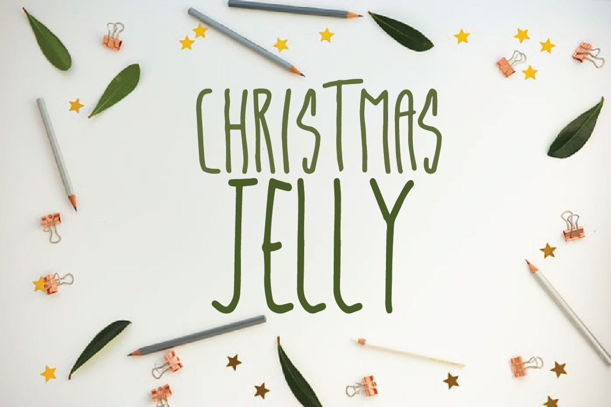 christmas jely, a Script Font by Wana Studio (Photo 1 of 7)