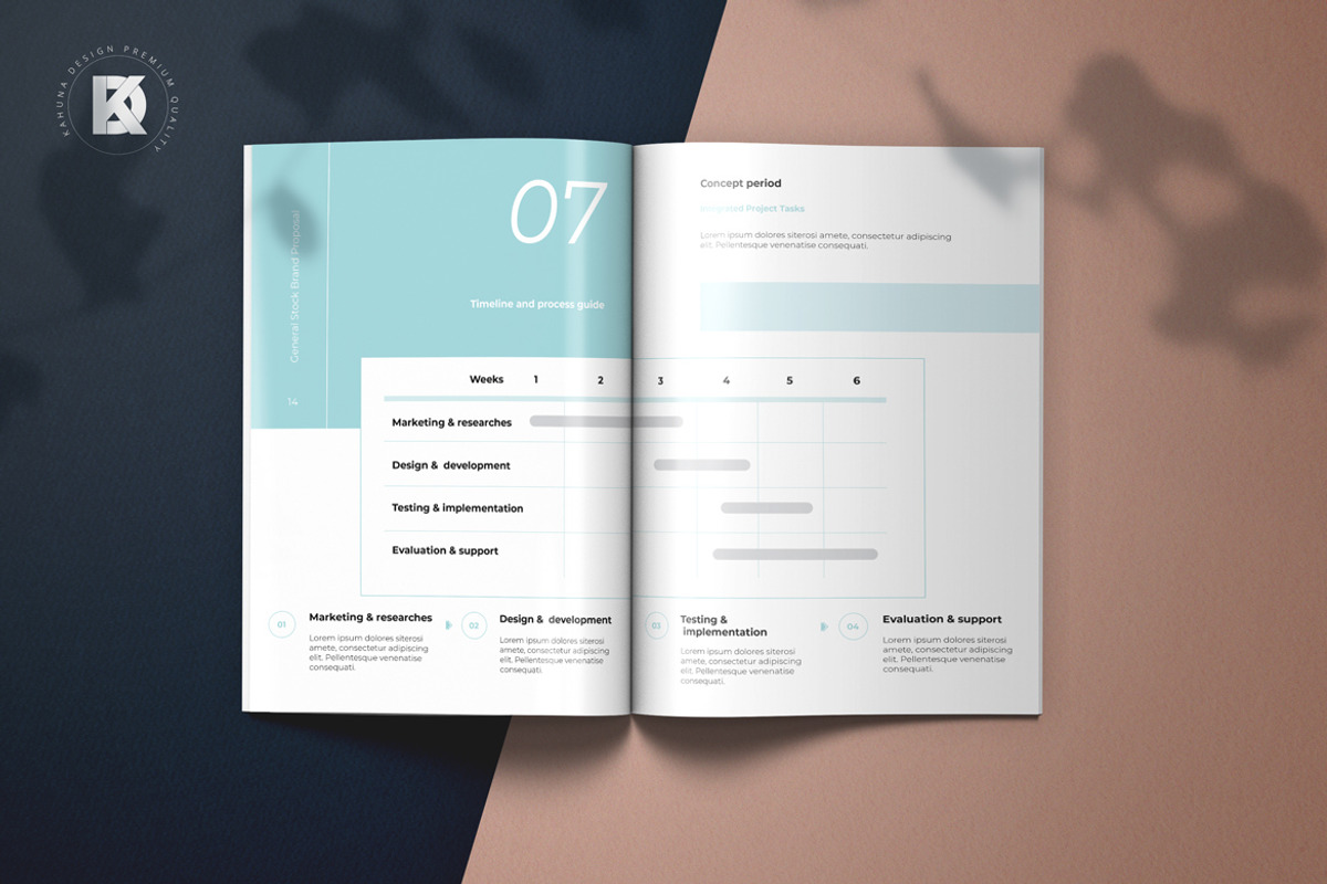 Brand Proposal, a Stationery Template by Kahuna Design (Photo 7 of 10)