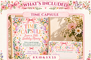 Wildflower Birthday Bundle Canva, a Marketing Template by KennedyStudio (Thumbnail 5 of 20)