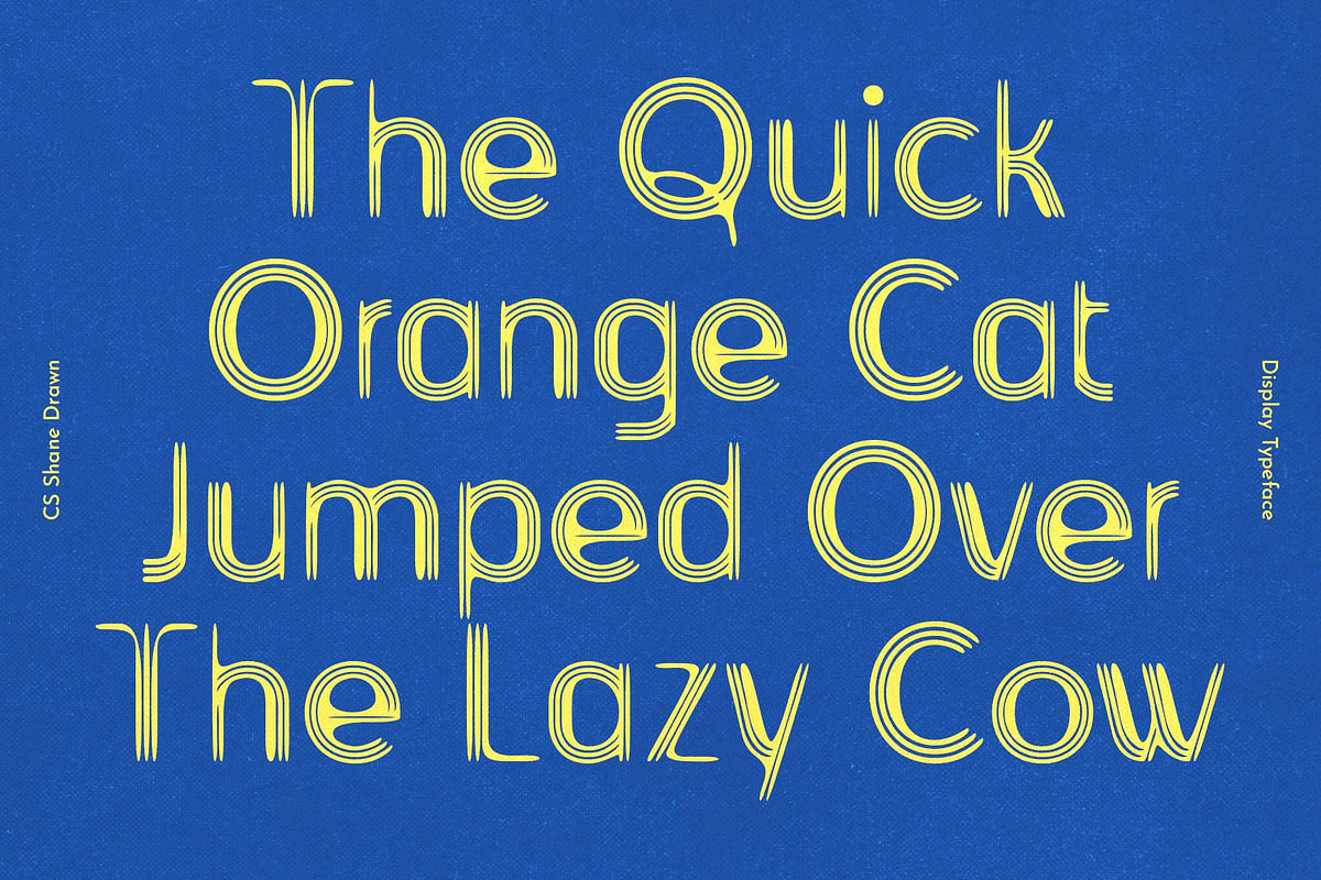 CS Shane Drawn, a Sans Serif Font by Craft Supply Co. (Photo 4 of 8)