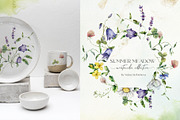 SUMMER MEADOW wildflower watercolor, a Decorative Illustration by Yuliya Derbisheva (Thumbnail 5 of 16)