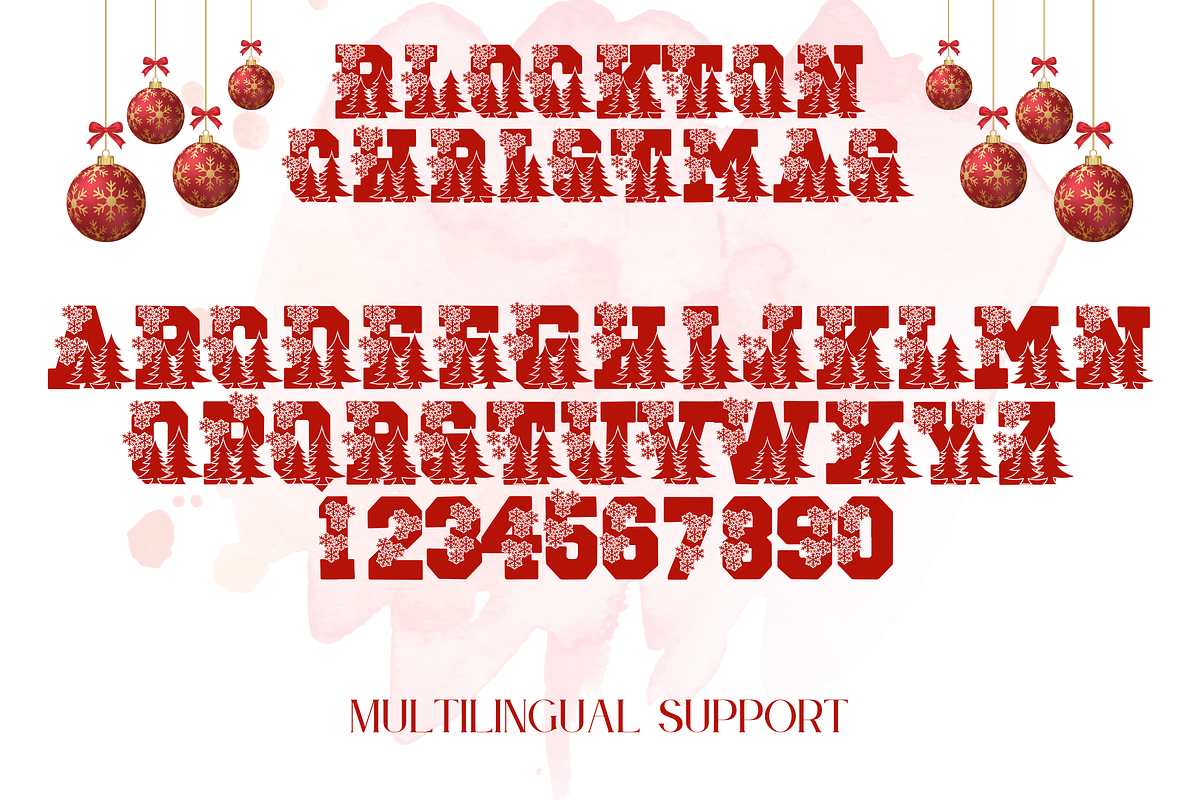 Blockton Christmas, a Serif Font by Dm Studio (Photo 9 of 10)