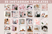 Canva Instagram Templates, a Social Media Template by NViolet (Thumbnail 2 of 5)