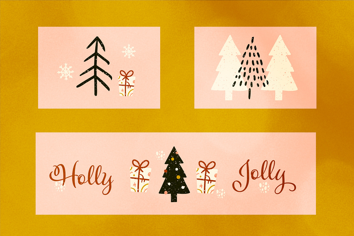 Abstract Christmas — Holly Jolly, a Texture Illustration by adwintash (Photo 14 of 16)