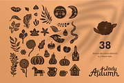 Lady Autumn. Vector feminine mystery, an Object Graphic by anna khramtsova (Thumbnail 4 of 14)