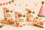 Birthday Buddies Illustration Set, an Animal Illustration by dal digtal (Thumbnail 2 of 4)