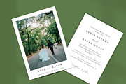 Minimalist Photo Wedding Invitation, a Templates & Theme by Elegant_Studio44 (Thumbnail 4 of 4)