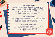 Sunday Sketches Handwritten Font, a Handwritten Font by Sam Parrett (Thumbnail 10 of 11)