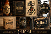 Goldfield, a Serif Font by Wow Magic (Thumbnail 3 of 4)