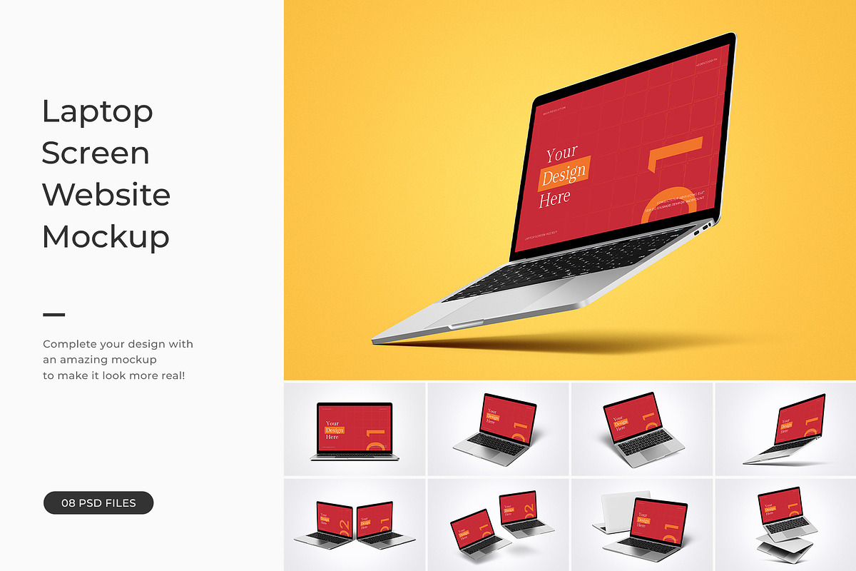 Laptop Screen Mockup, a Mac Mockup by Mockup Supper (Photo 1 of 10)
