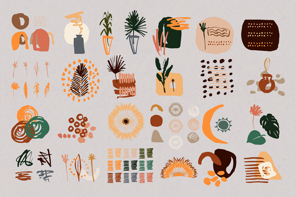 Line art boho collection, an Object Graphic by Vera●Suleimanova (Photo 11 of 18)
