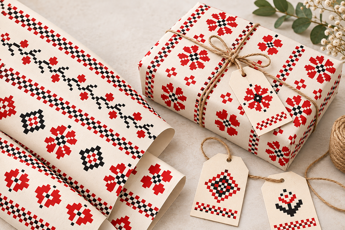 Traditional Ukrainian Ornaments, a Decorative Illustration by Anna Studio (Photo 3 of 10)