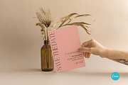 Daisy Wedding Save The Date CANVA, an Invitation Template by StudioVonBraitenberg (Thumbnail 4 of 9)