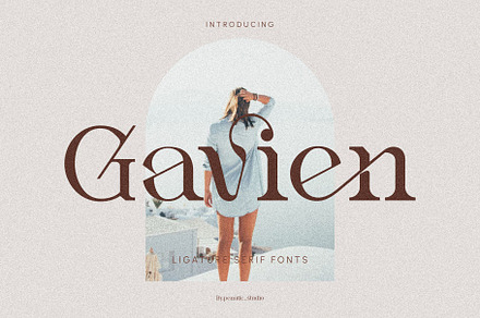 Gavien _ Ligature Serif Font