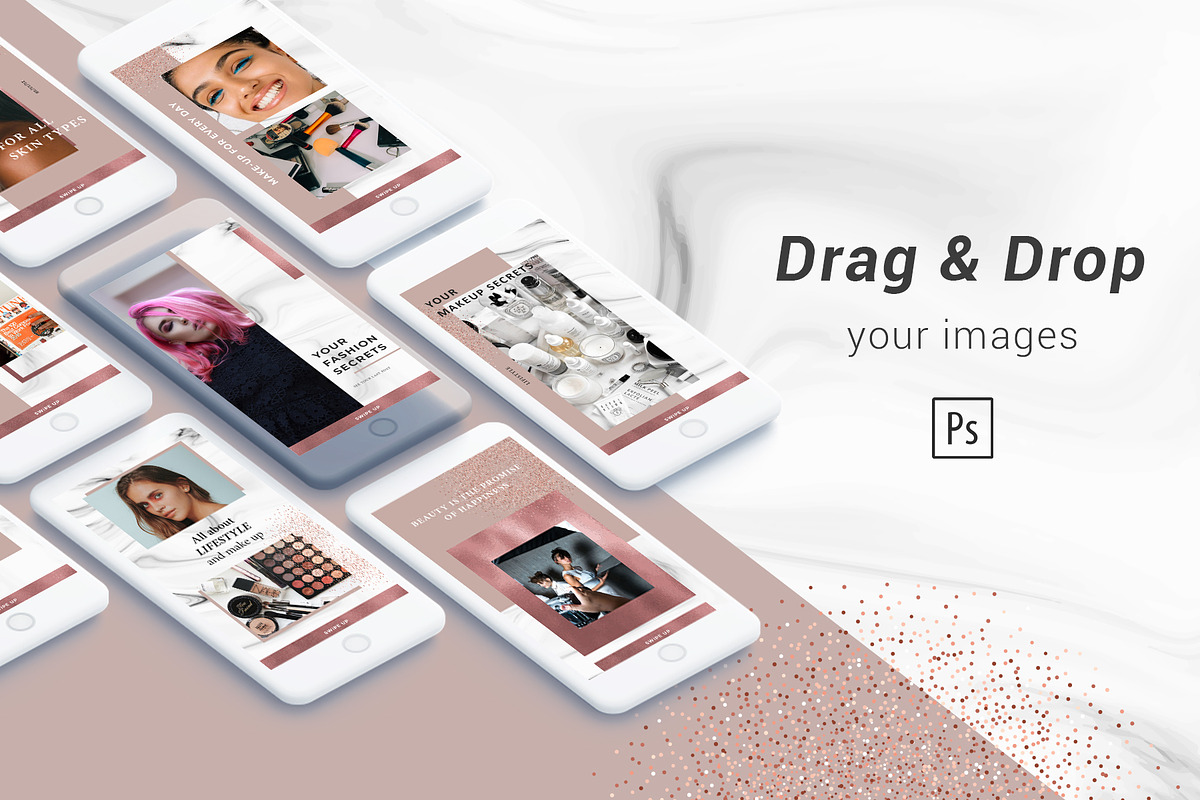 Famous Social media template, a Social Media Template by Digital Breath templates (Photo 5 of 6)
