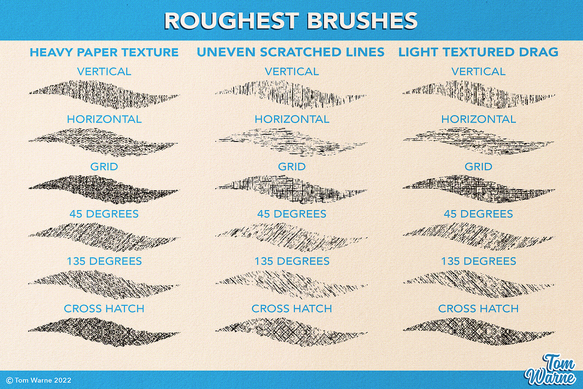 Shading Lines Photoshop Brushpack, a Brush Add-On by TomWarne (Photo 13 of 25)