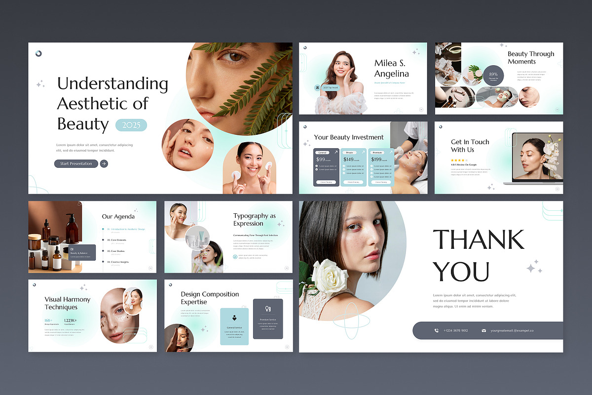 Aesthetic Design Composition PPT, a Presentation Template by Antstheme (Photo 3 of 4)