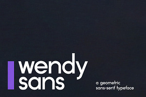 wendy sans | geometric sans-serif