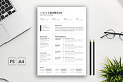 Resume / CV Template, a Resume Template by Abdul Studio (Thumbnail 1 of 5)