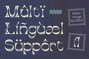 Abeleo Vintage, a Sans Serif Font by Craft Supply Co. (Thumbnail 5 of 8)