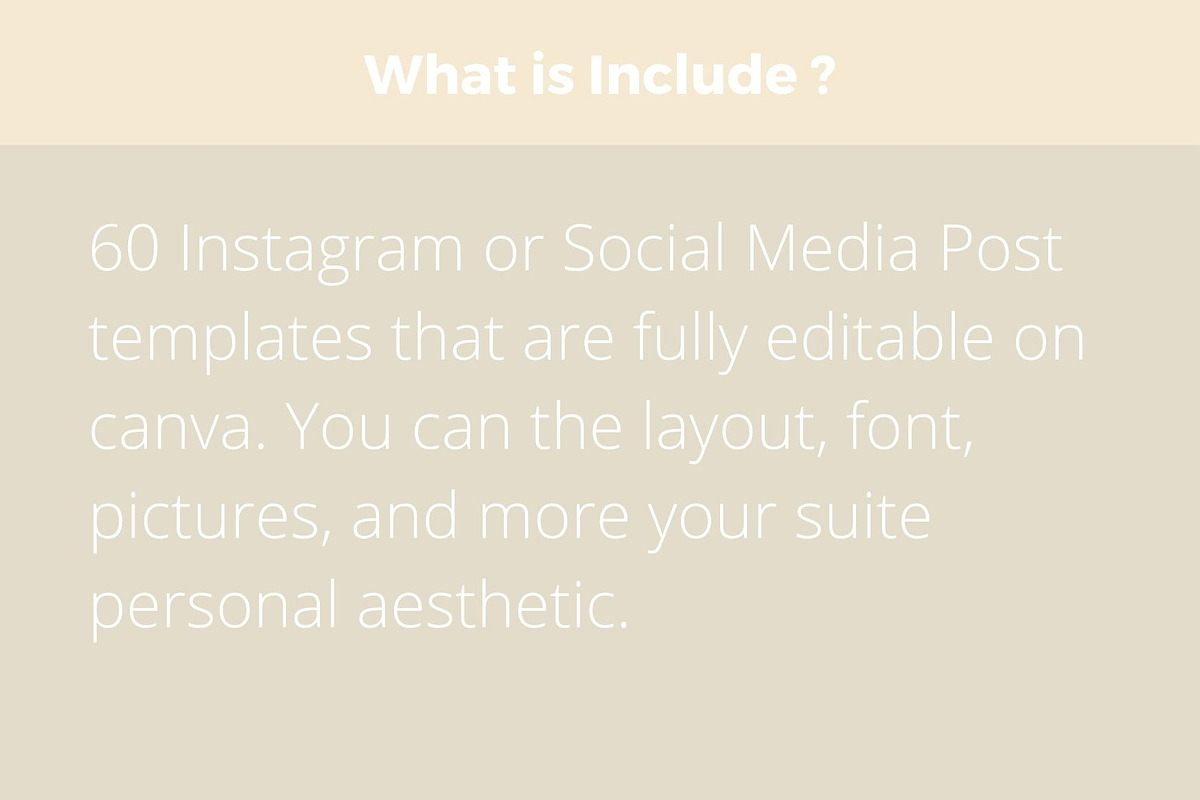 Aesthetic Social Media Post Template, a Social Media Template by BoontenStudio (Photo 6 of 7)