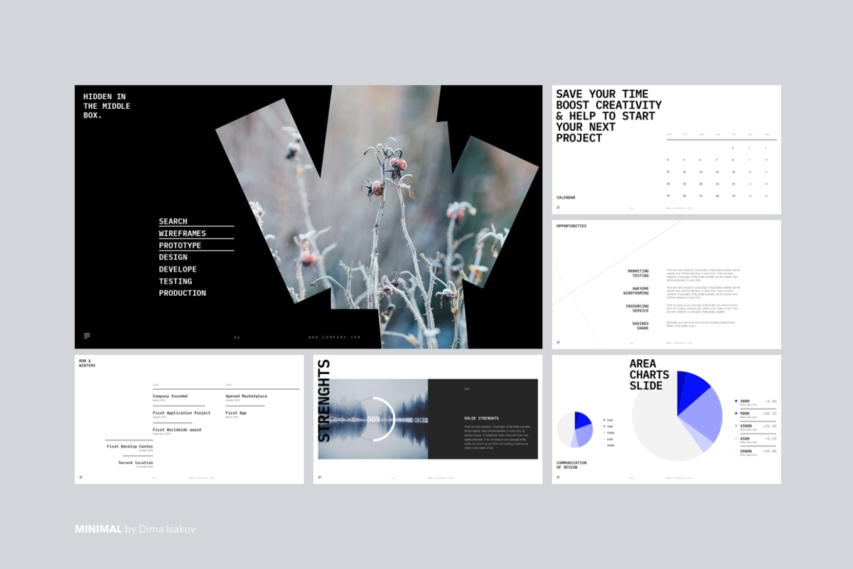 MINIMAL Google Slides Template, a Presentation Template by Presentations Studio (Photo 18 of 24)