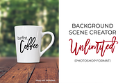 Background Scene Creator, a Product Mockup by SarahDesign (Thumbnail 1 of 3)