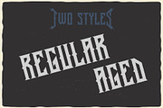 Old Biker Label Font + Bonus, a Symbol Font by VozzyStock (Thumbnail 3 of 7)