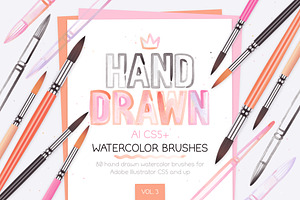 Watercolor Brushes Vol. 3, a Brush Add-On by Side Project