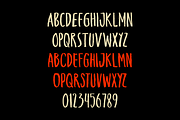 Ryosam - Handwritten Horror Fonts, a Sans Serif Font by Konstantine Studio (Thumbnail 3 of 6)