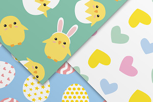 Easter Patterns Set