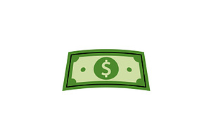 Green money. Money investment and, a Finance Illustration by GraphiShop