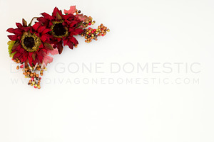 Styled Stock Photo - Fall Sunflowers