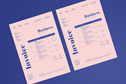 Invoice Template, a Stationery Template by Guuver (Thumbnail 3 of 4)