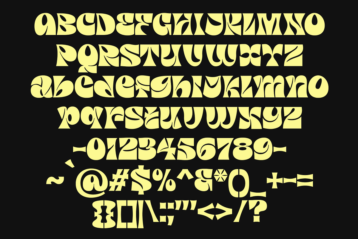 Pork Belly | Display Typeface, a Sans Serif Font by Jolicia Type (Photo 15 of 17)