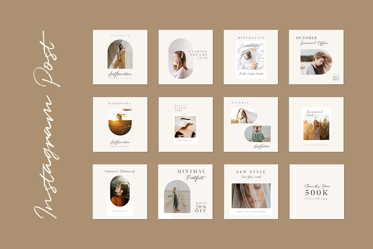 Neshyala Instagram Template, a Social Media Template by Creatchees.std (Photo 5 of 6)
